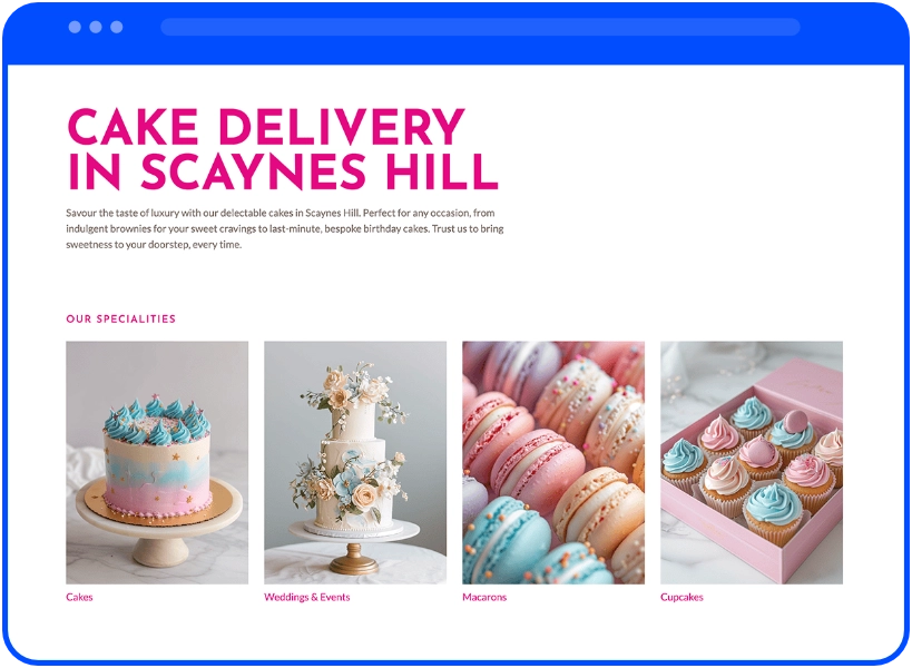 WordPress Theme para Repostería