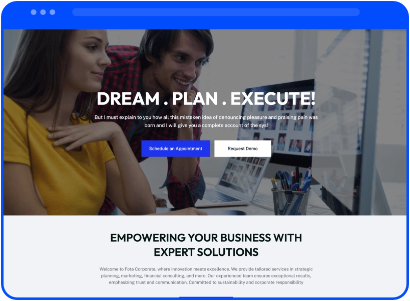 WordPres Theme para sitio web corporativo